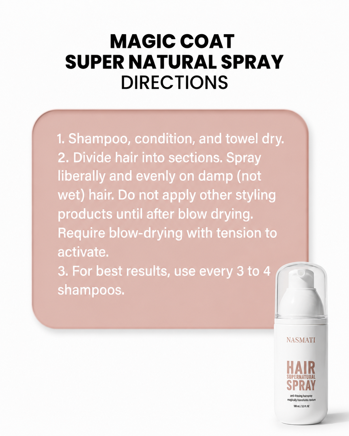 Nasmati™ Supernatural Anti-Frizz Humidity-Proof Supercoat