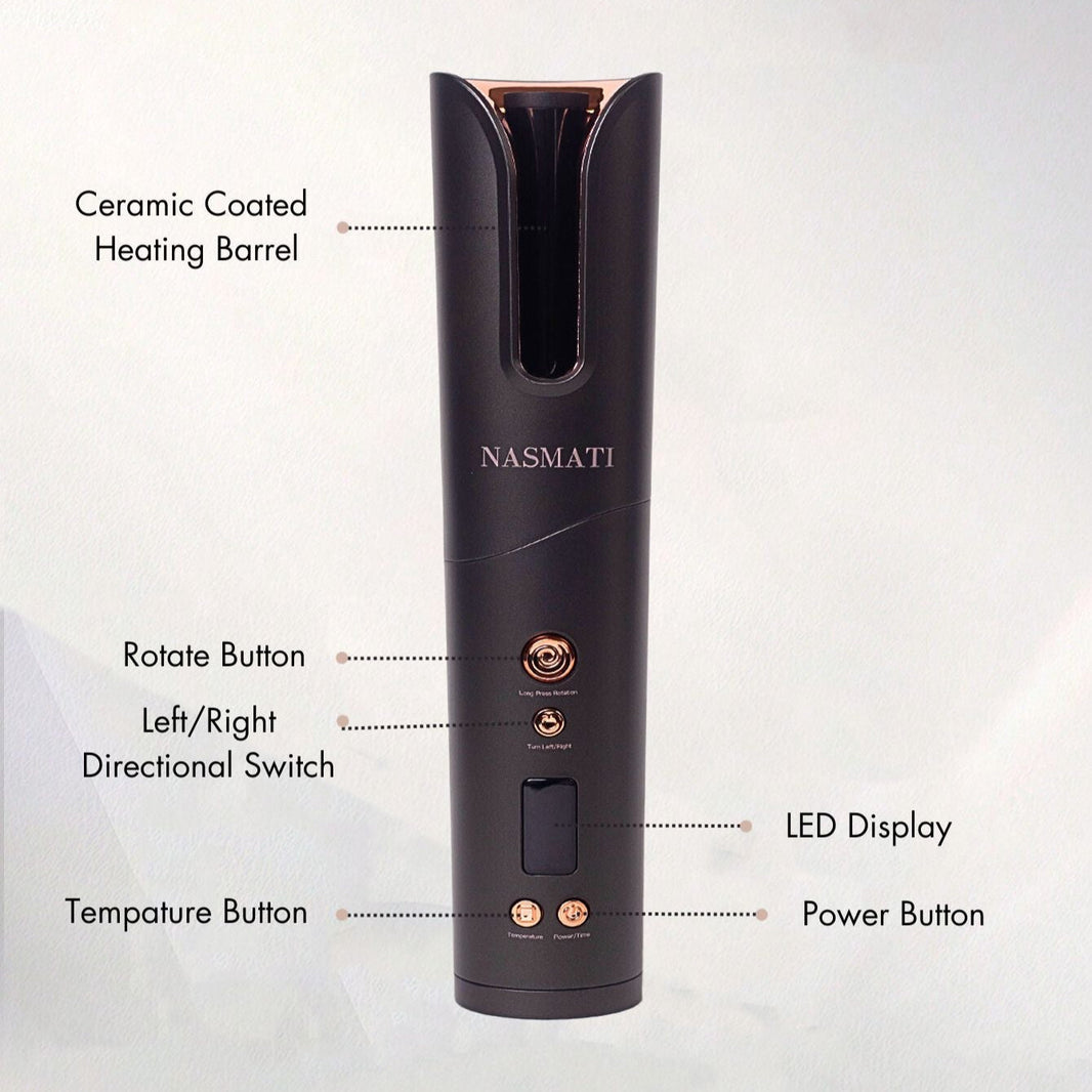🔥 How to Curl Your Hair Anywhere Without Wires or Damage – The Solution for Modern Women