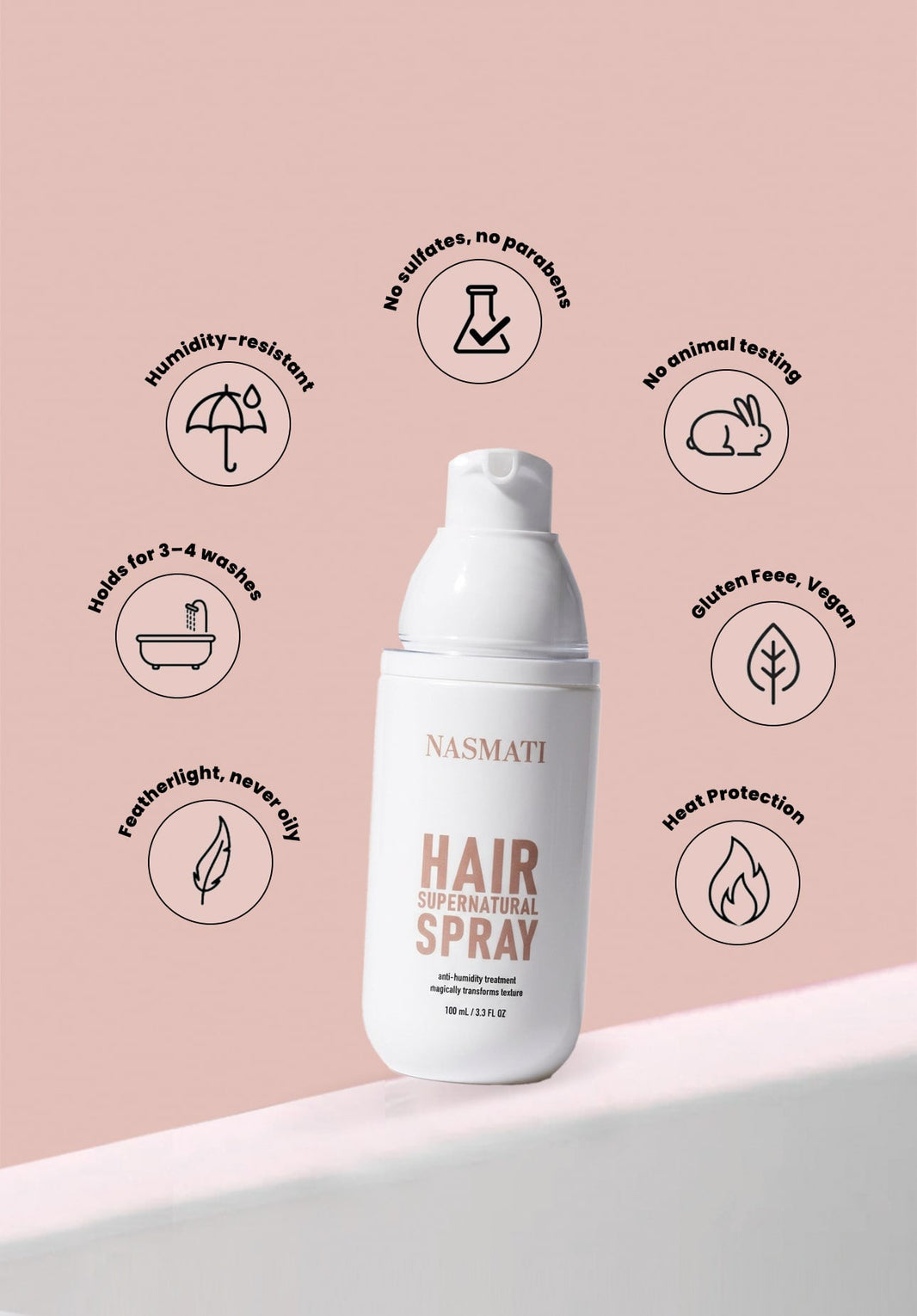 Lebanon’s Humidity Shield: How to Use Nasmati Supercoat for Zero-Frizz, Glassy Hair