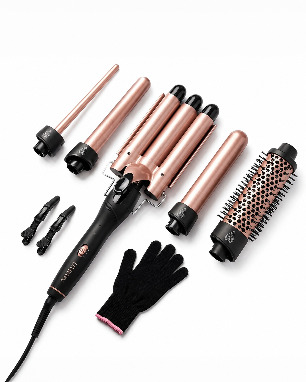 Nasmati™ 5-In-1 Magic Hair Curler