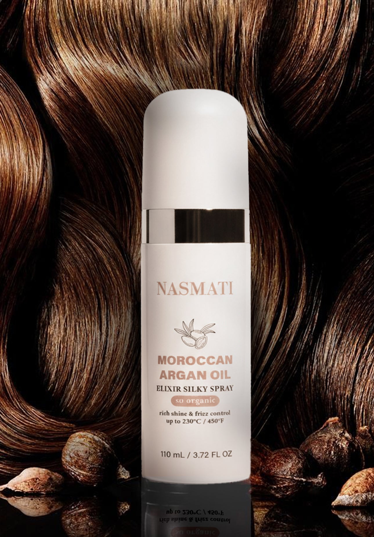 Nasmati™ MoroccanArgan Oil Heat Protectant Spray