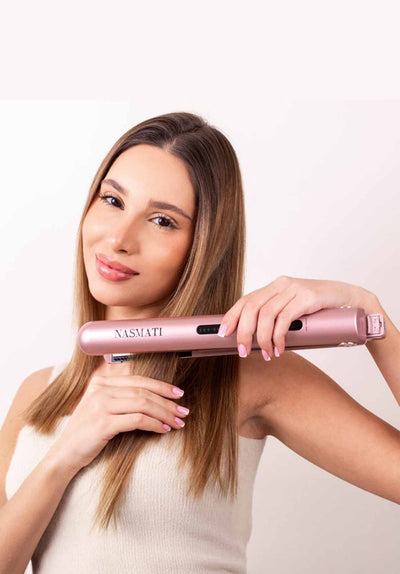 Nasmati Cordless Comb Straightener ceramic plates Lebanon