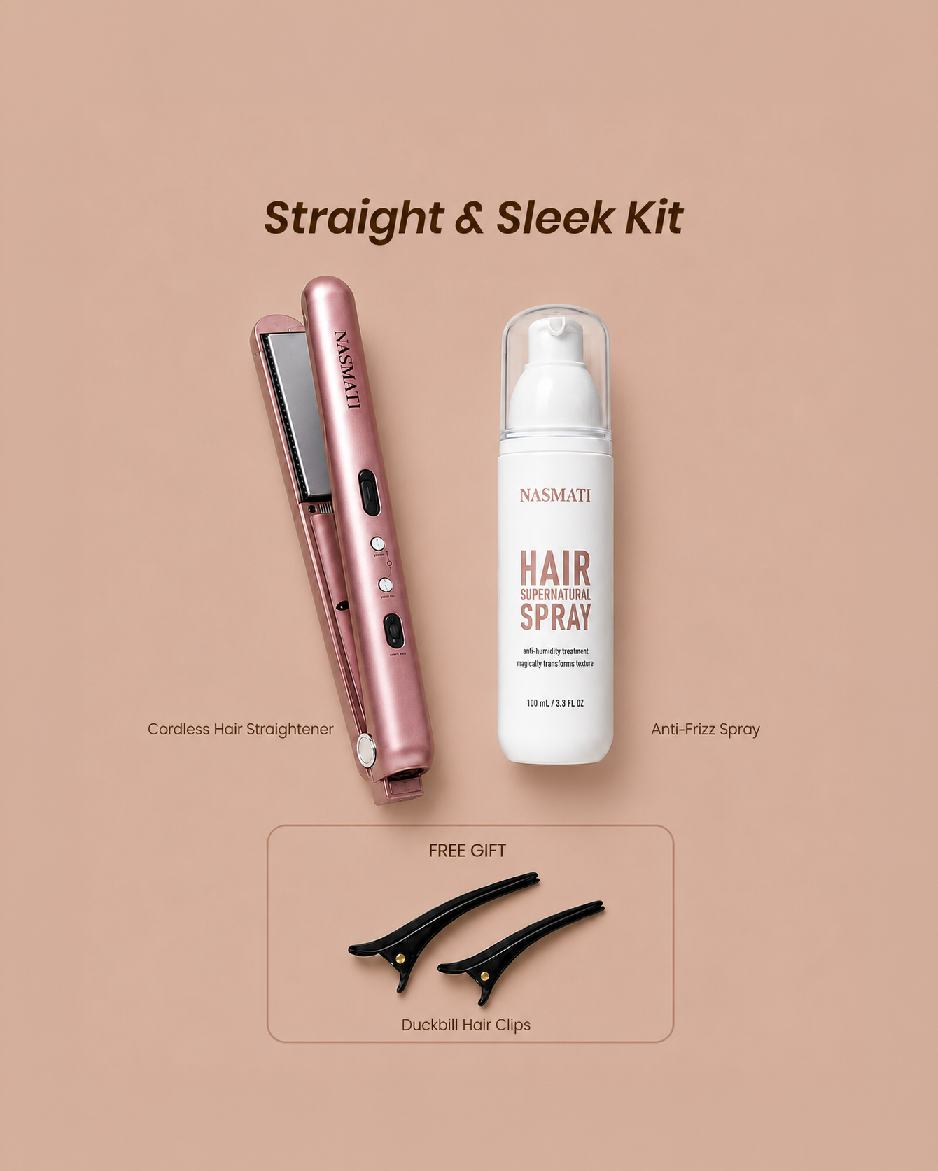 Straight And Sleek Kit ( Free Gift )