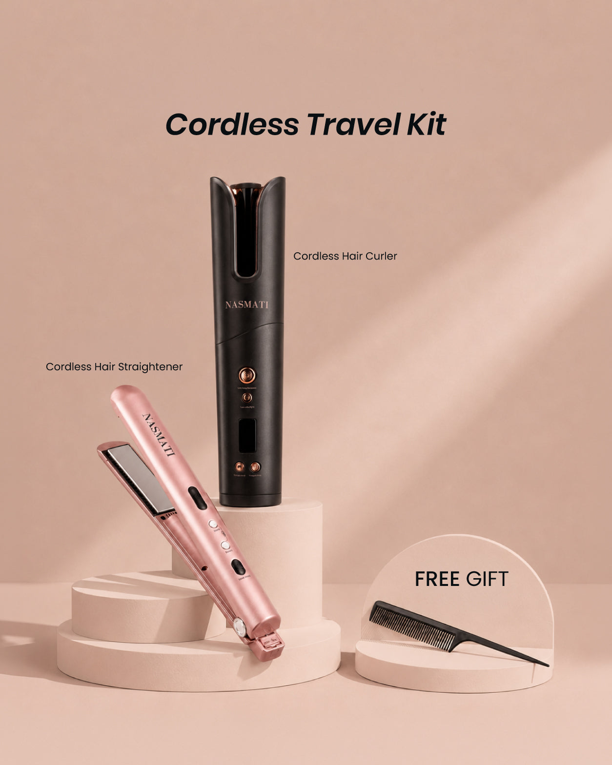 Cordless Travel Kit ( Free Gift )
