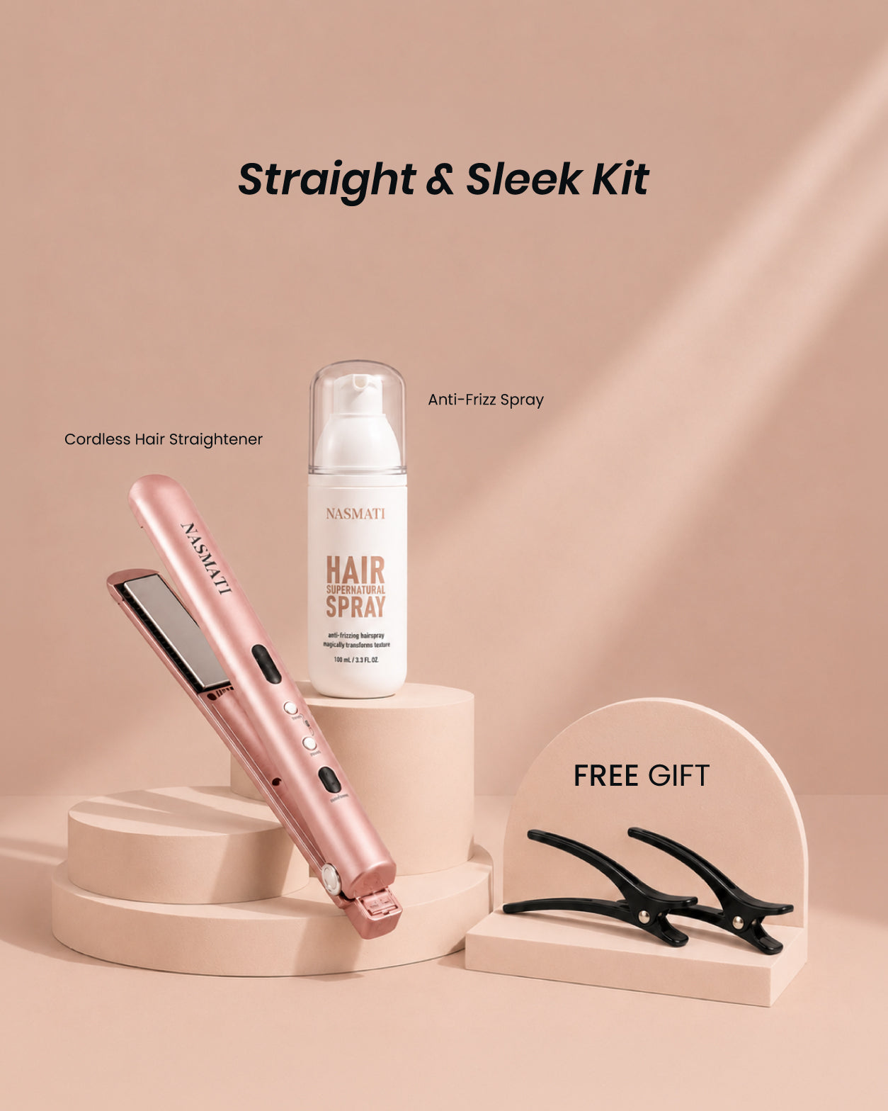 Straight And Sleek Kit ( Free Gift )