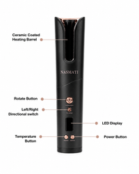 Nasmati™ Cordless Hair Curler Pro