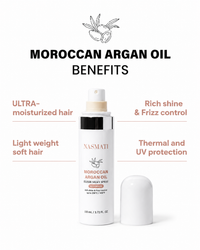 Nasmati™ MoroccanArgan Oil Heat Protectant Spray