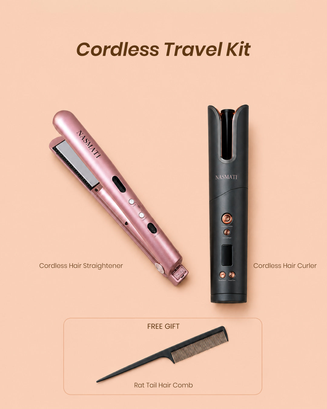 Cordless Travel Kit ( Free Gift )