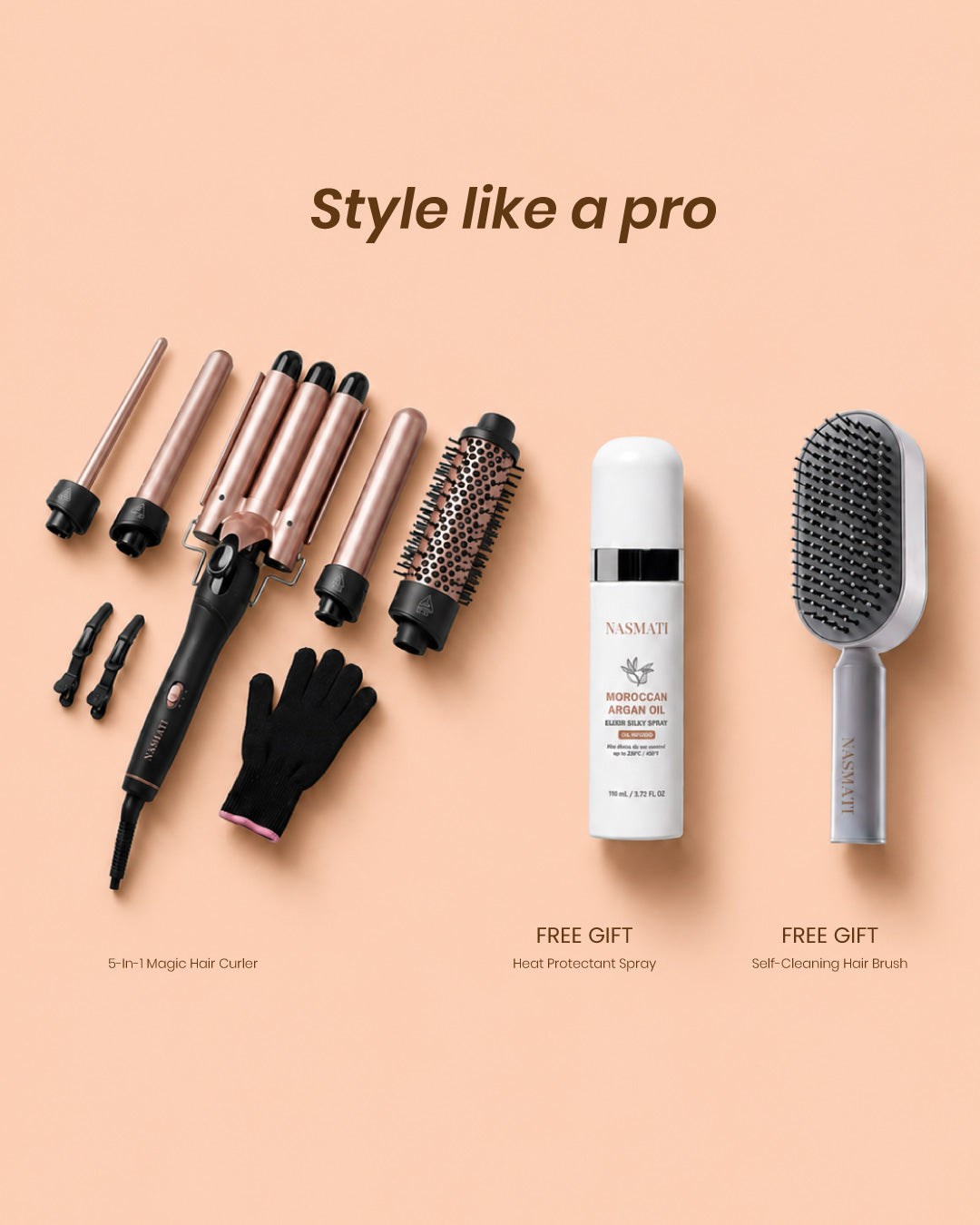 Style Like A Pro ( 2 Free Products )