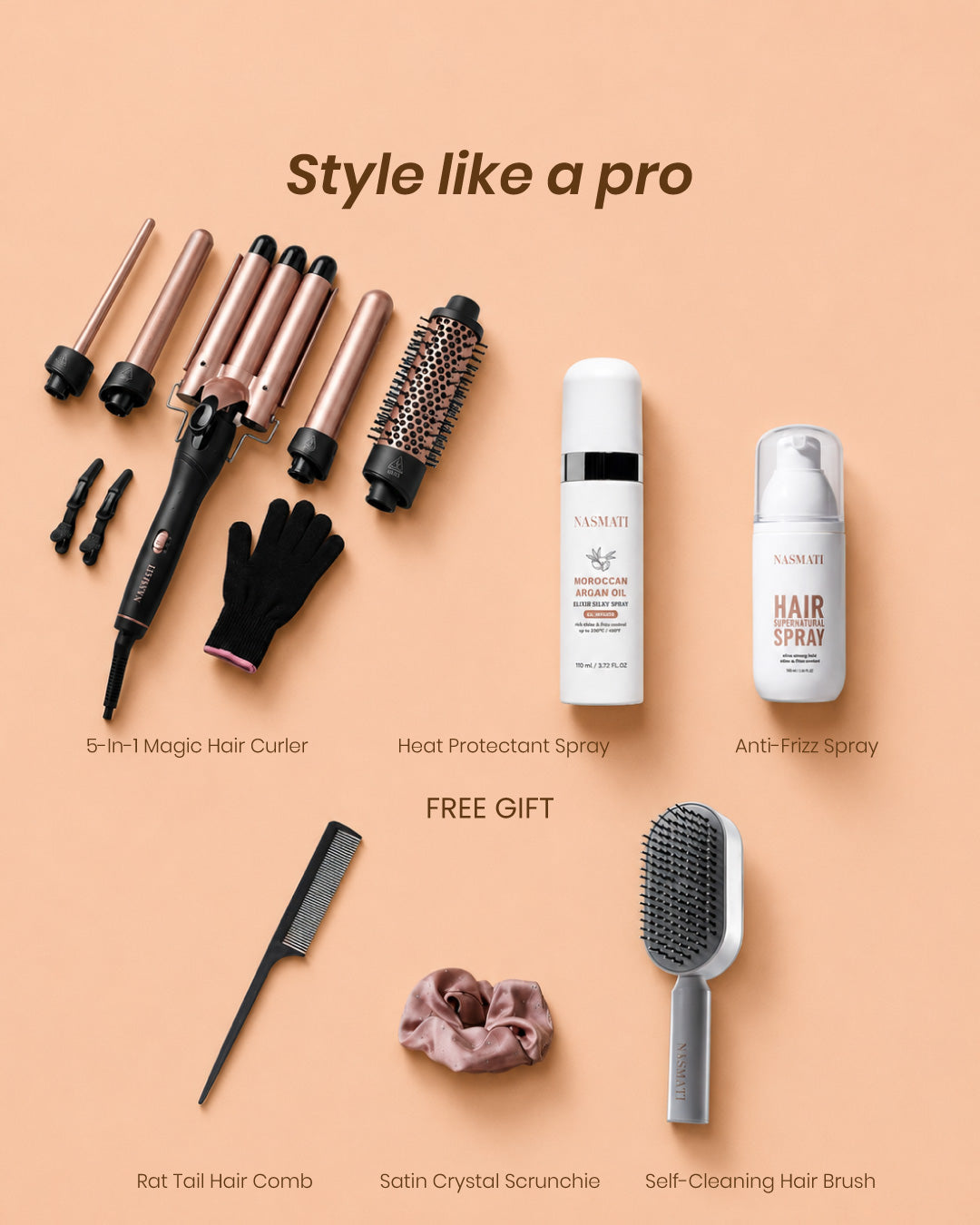 Style Like A Pro ( 3 Free Products )
