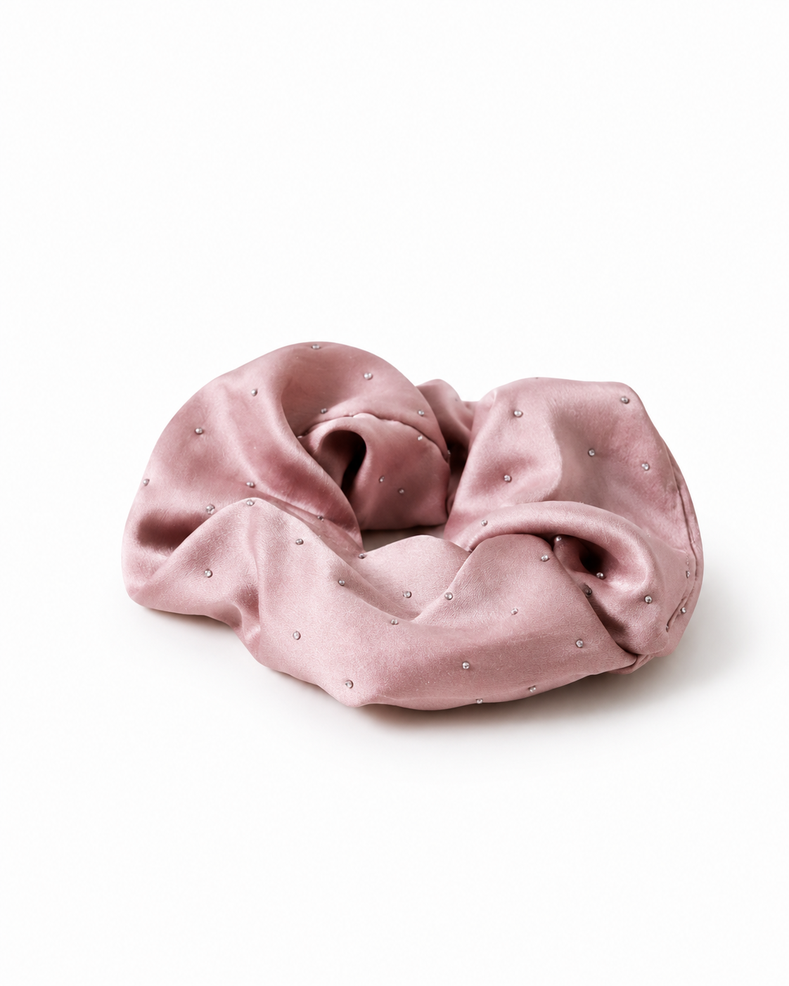 Nasmati™ Satin Crystal Scrunchies