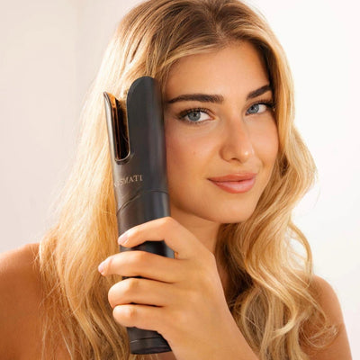 Nasmati Cordless Hair Curler Pro moisture retention Lebanon