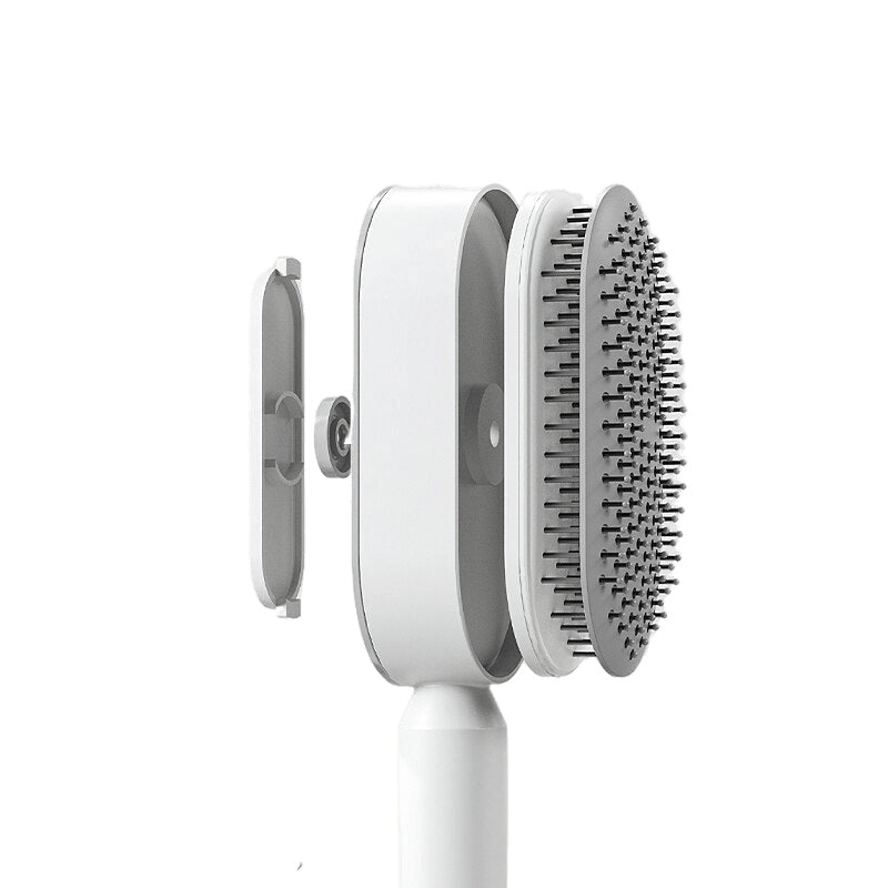 Clean your brush with a click of button