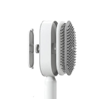 Clean your brush with a click of button